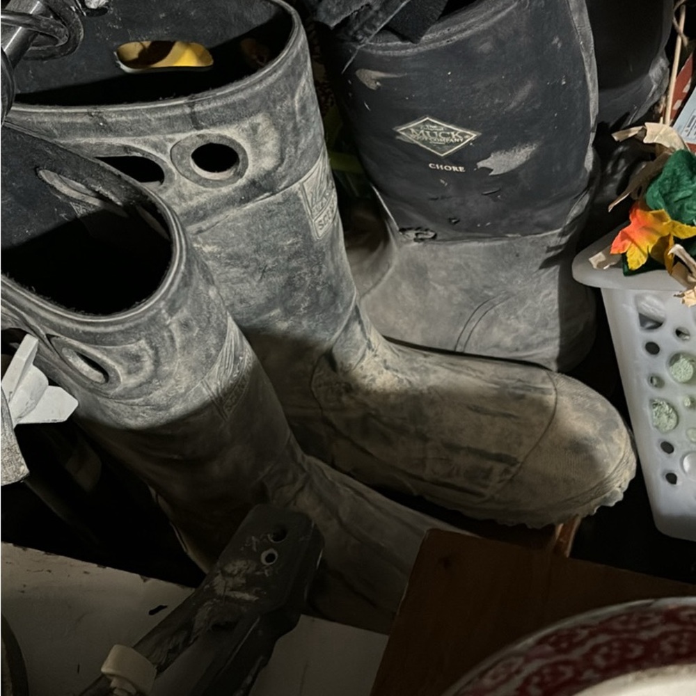 Muck boots men’s size 11 three different styles